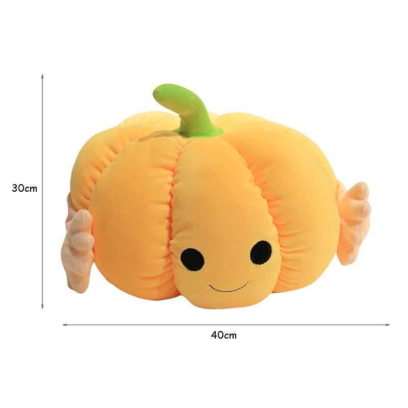 

New Product Creative Cute Funny Pumpkin Man Pillow Boy Girl Plush Toy