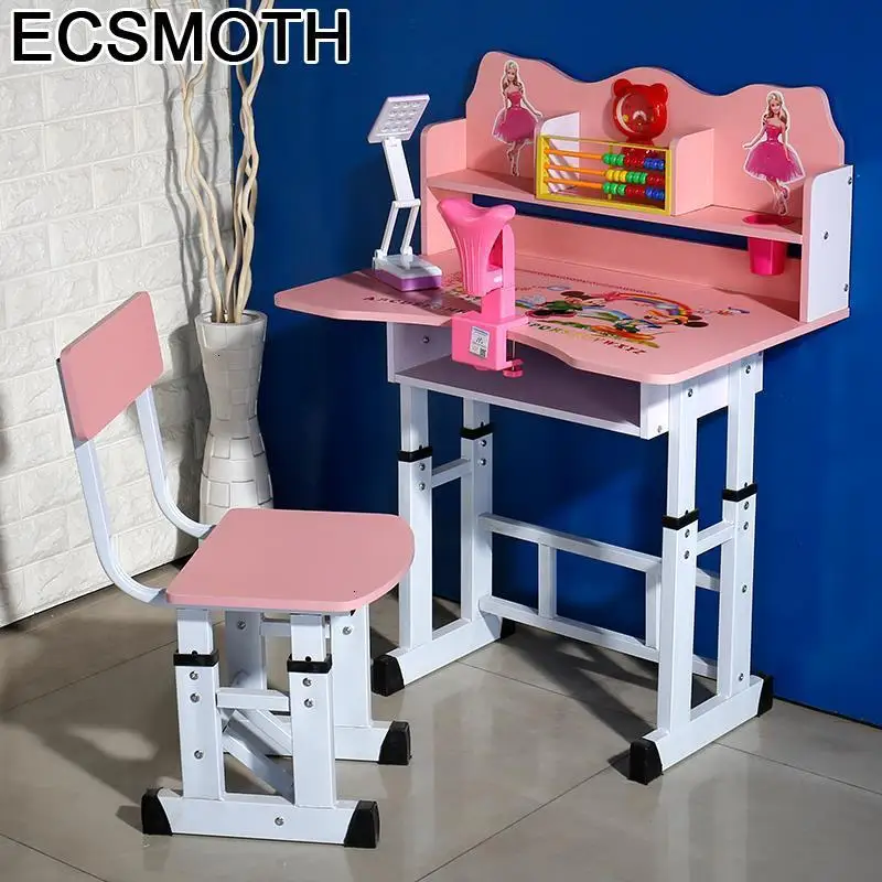 Infantiles De Estudo парта Y Silla дети Cocuk Masasi стул и регулируемый Mesa Infantil Bureau Enfant учебный