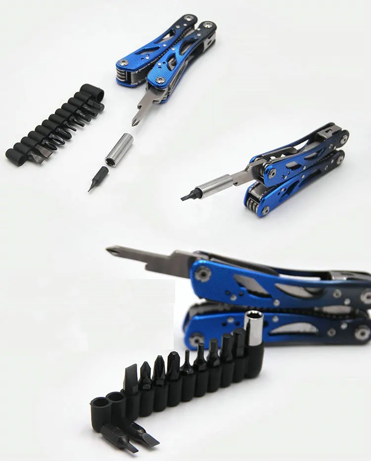 Многофункциональные плоскогубцы со скидкой отвертка карманный складной