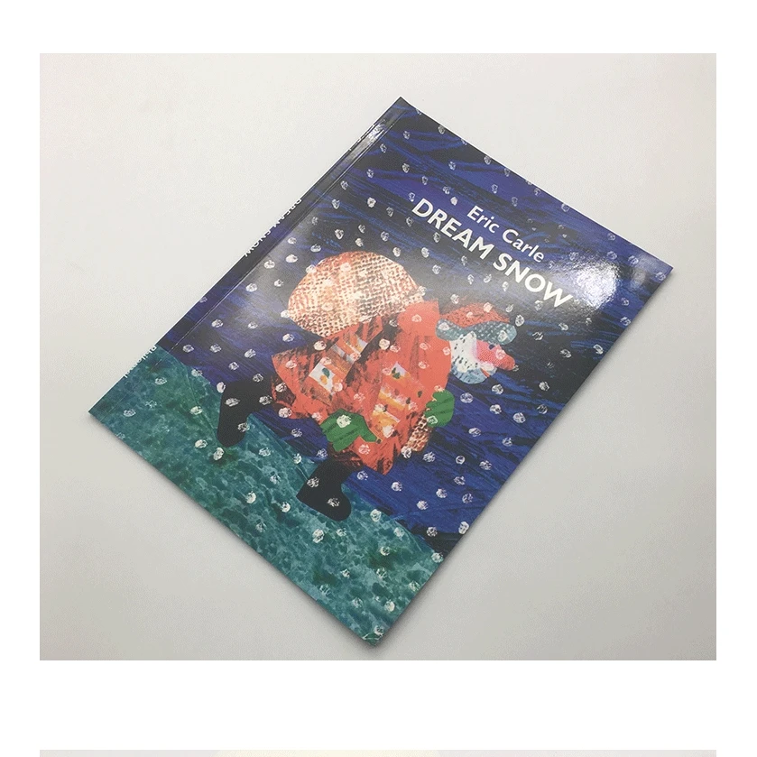 DREAM SNOW by Eric Karle изучает английский язык Дети Раскрашивание история книги