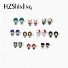 2019 новые модные милые Мультяшные морские животные млекопитающие рыбки морская Акула Дельфин Медузы Осьминог Красочные значки эпоксидные акриловые серьги