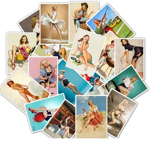 25pcs soviet union stalin ussr cccp sexy girl poster stickers skateboard guitar suitcase decal graffiti sticker kids classic toy free global shipping