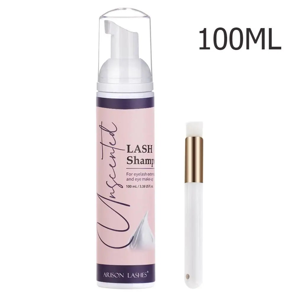 100 мл клей для наращивания ресниц очистки пена очищающее средство шампунь без