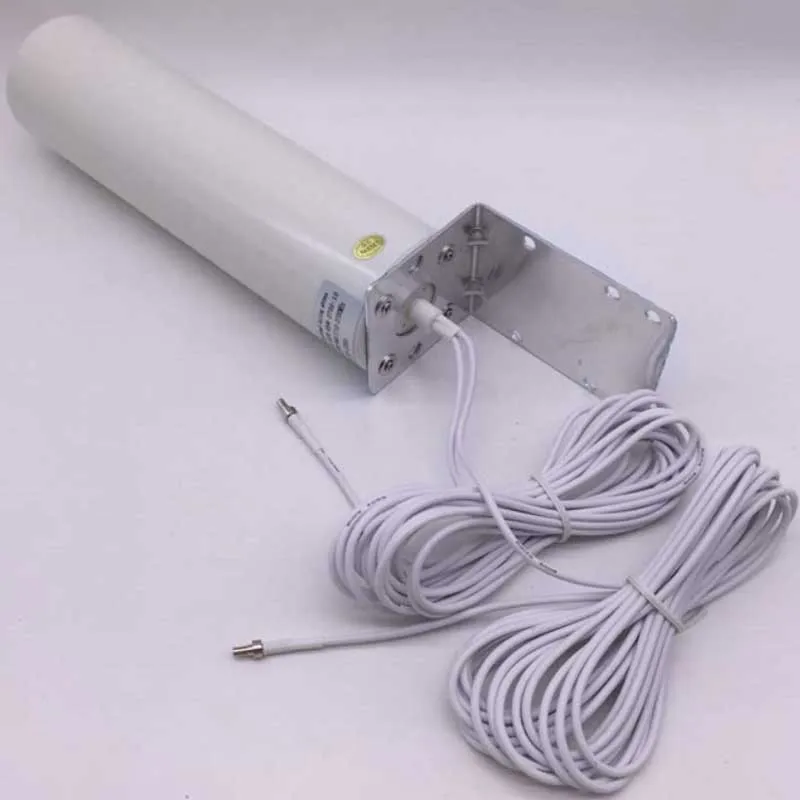 Новая всенаправленная цилиндрическая антенна 4G уличная с 5 м двойным интерфейсом