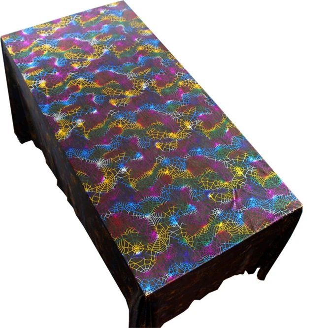 Высокое качество Хэллоуин Декор реквизит скатерть с паутиной Искусство