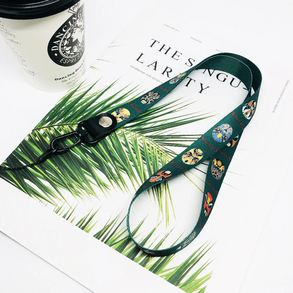 Китайская традиционная маска Пекинской оперы ремни шеи шнурки на запястье