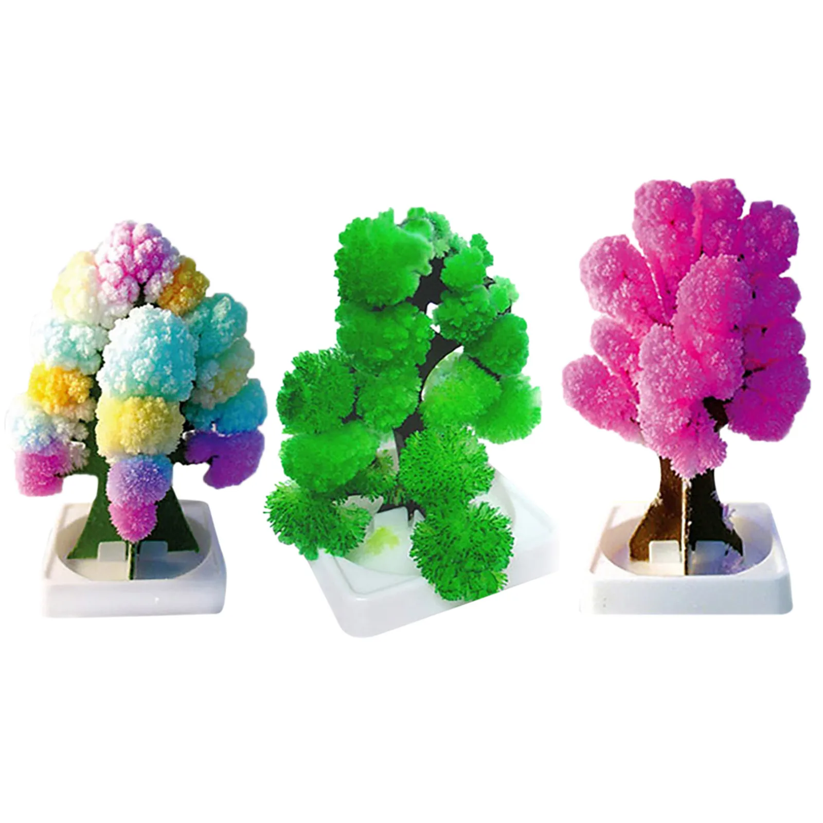 

Magic Growing Flowering Christmas Tree Ornaments Creative Christmas Diy Handmade Christmas Tree Holiday Home Desktop Decor