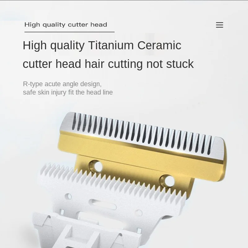 

Set Washable Ceramic Knife Head Pet Clipper Dog Hair Pusher Electric Hair Clipper Clipper