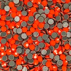 Высококачественные фарфоровые красные стразы для горячей фиксации, супер яркие стеклянные стразы, стразы для горячей фиксации, стразы для ткани, одежды