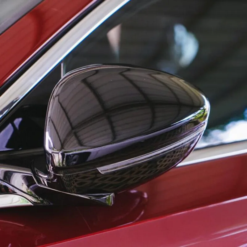 Tonlinker внешний зеркало заднего вида чехол наклейка для peugeot 508L автомобильный Стайлинг 2 шт. ABS крышка стикер