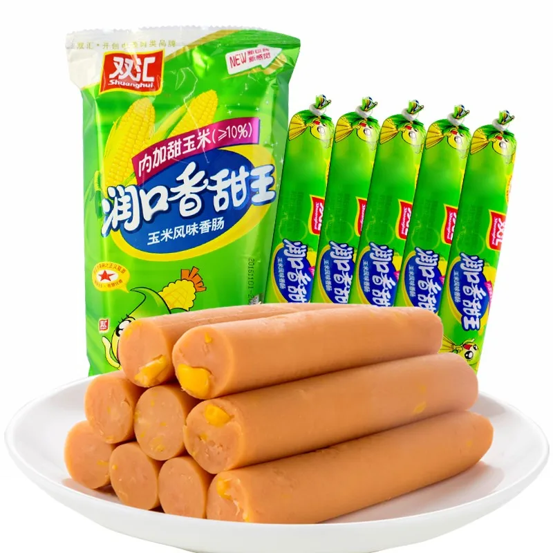 

Shuanghui Run Mouxiang Sweet King 240g/bag of Sweet Corn Flavored Ham Sausage
