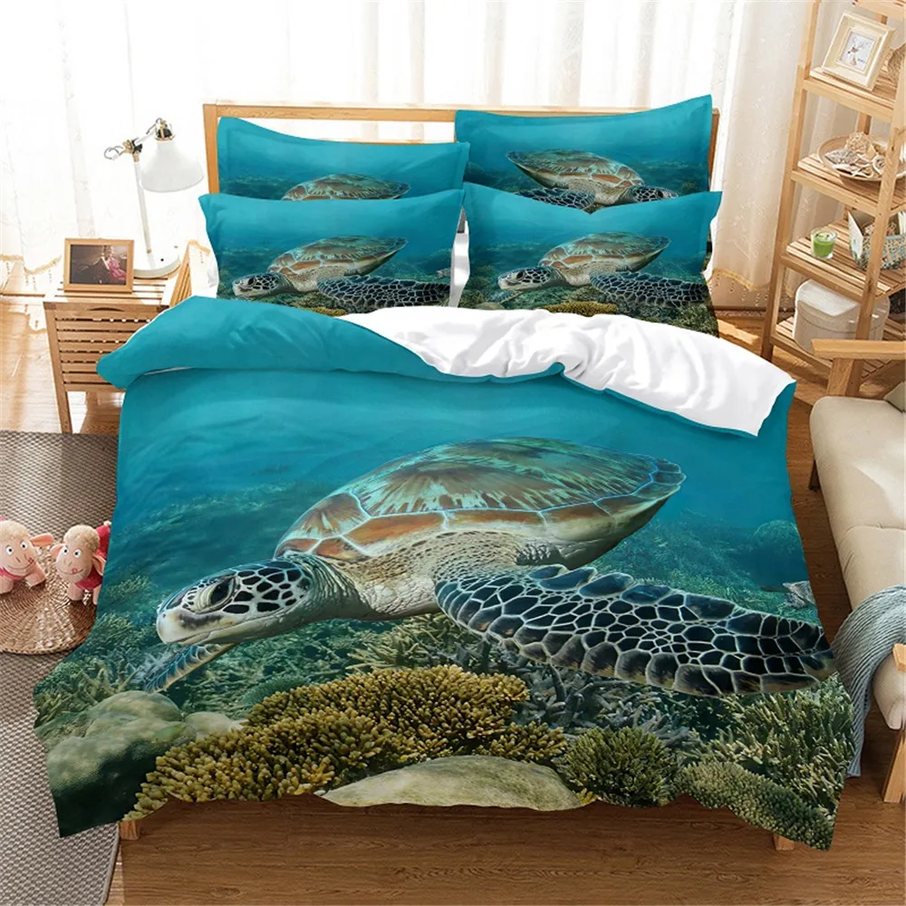 

3D sea Bedding Set Queen Bedding Duvet Cover Set Bedding Set Bed Cover Cotton Queen Bedroom Bed Cover Set Bed Set Bedding