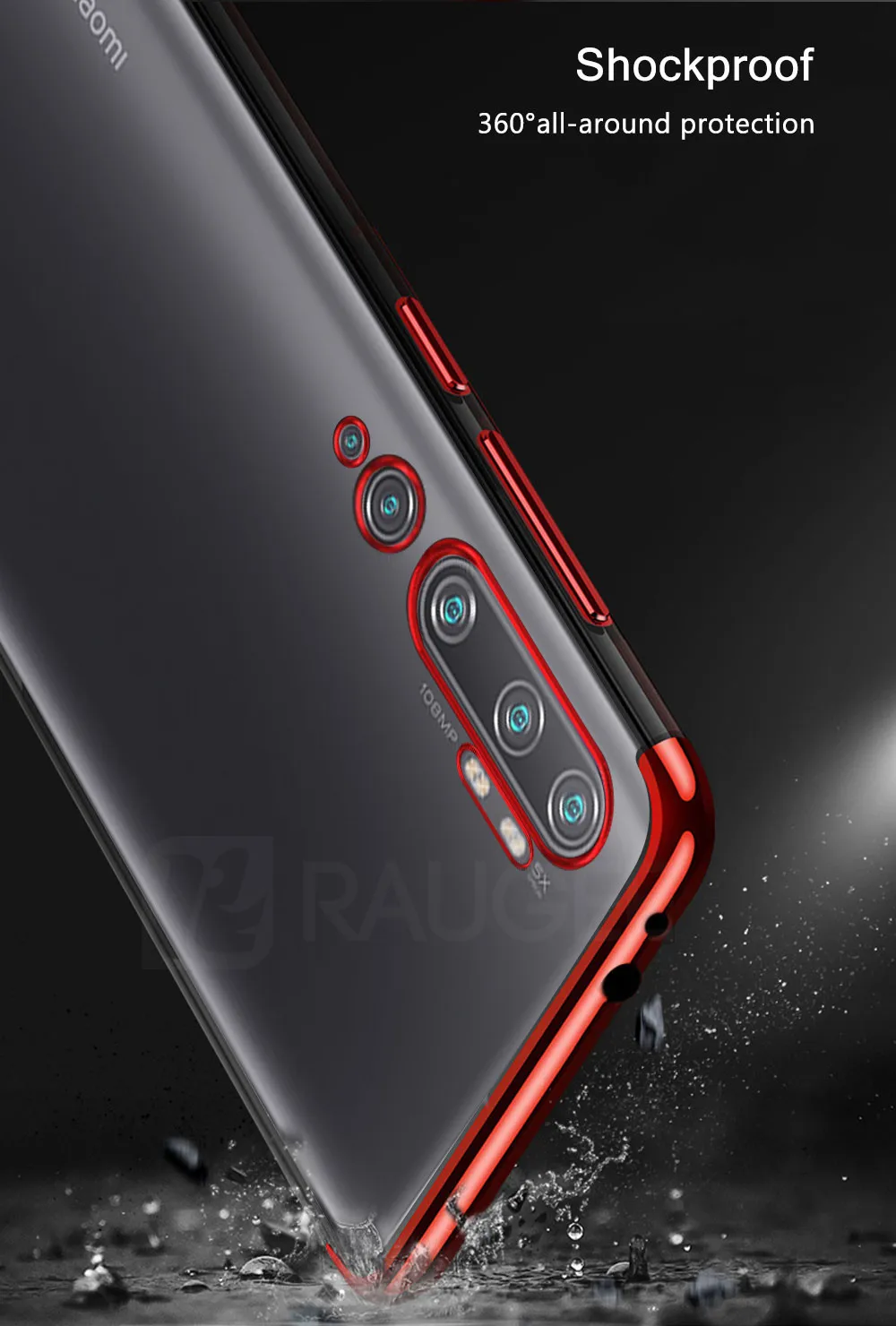 Чехол для телефона для Xiaomi Mi Note 10 чехол бампер силиконовый задний Прозрачный чехол для Xiaomi Mi CC9 Pro Note 10 Pro Чехол для глобальной версии