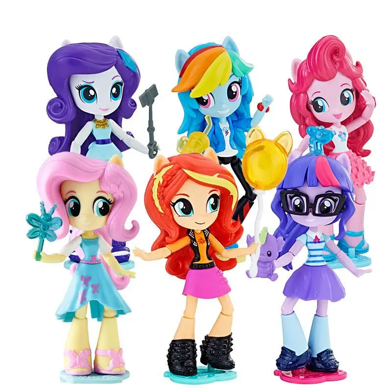 Hasbro My Little Pony Эквестрия Девочки 12 см 4 5 дюйма Сумерки Мини-куклы персонаж