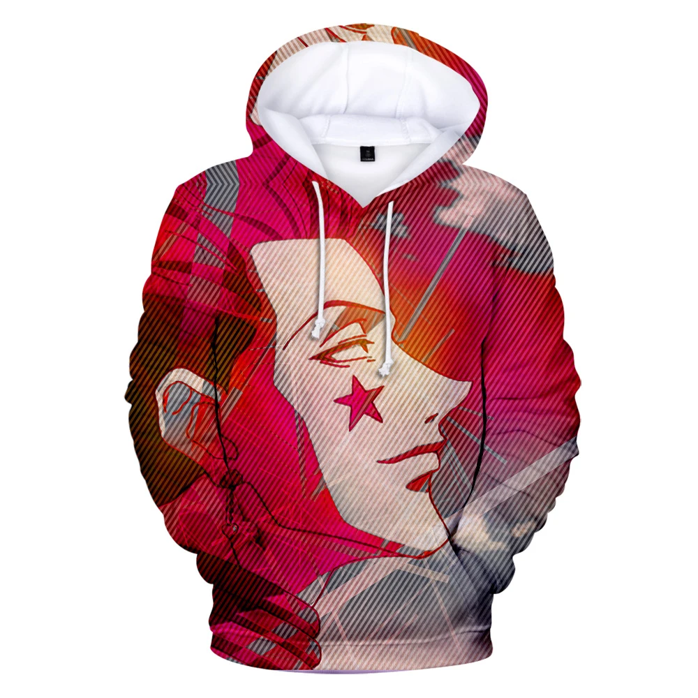 

Мужская толстовка с капюшоном Hunter X Hunter Hisoka, модные мужские/женские свитшоты, индивидуальный косплей, повседневная одежда для осени и зимы