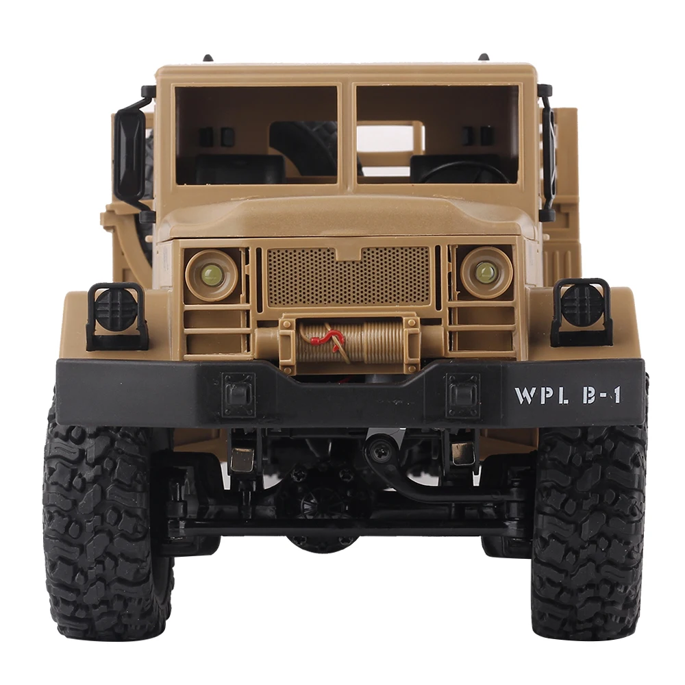 WPL 1/16 военный Радиоуправляемый грузовик электрический автомобиль 6WD внедорожник с беспроводным пультом дистанционного управления детский автомобиль подарок на день рождения