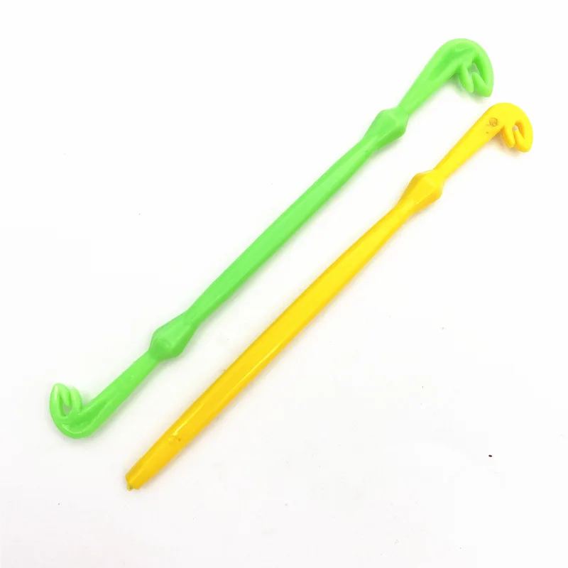 2 шт. легкий крюк и петля Tyer & Disgorger инструмент галстук быстро Маникюрный