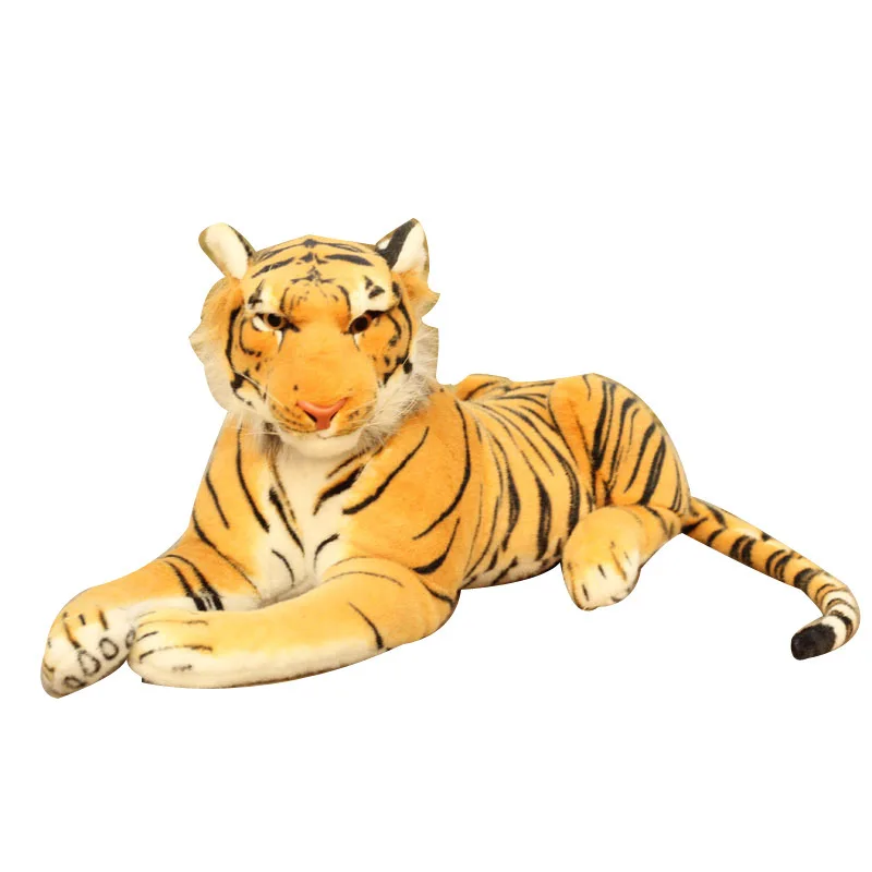 

New Soft Stuffed Animals Tiger Plush Toys Pillow Cartoon Animal Big Pattern Kawaii Doll Cotton Girl Toys For Children