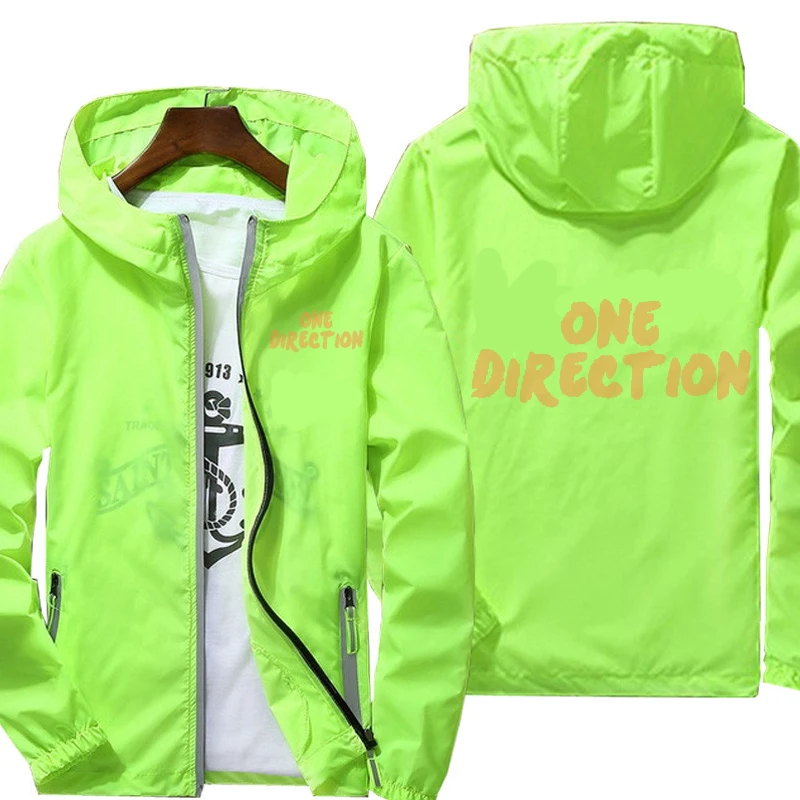 

summer Sun protection One Direction jacket outwear sports Cycling Thin hooded coats Same style for men and women