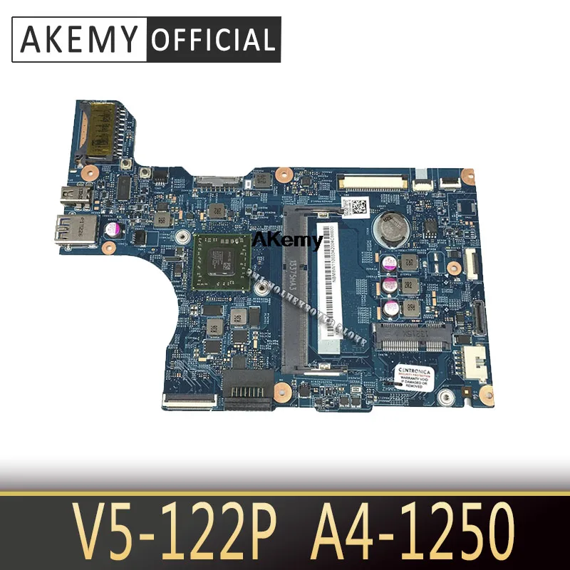

V5-122 материнская плата ACER V5-122P материнская плата для ноутбука 12281-1 с A4-1250 процессором 2 Гб оперативной памяти NBM8W11001 48.4lk03 100% протестирована