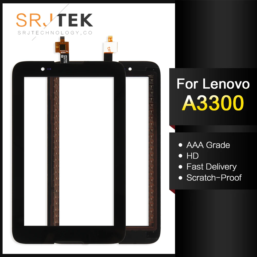 Чехол для нового Lenovo A3300 A3300T Замена сенсорного экрана с цифровым