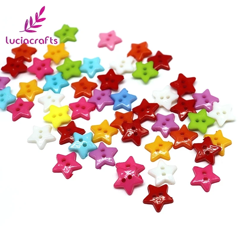 Lucia crafts 50 24 шт 12 15 мм случайно смешанные в форме сердца Кнопки из смолы DIY