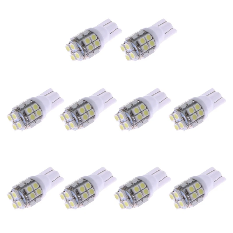 Авто боковой клиновидный светильник T10 Led Canbus W5W 3528 20SMD 194 168 автомобильный