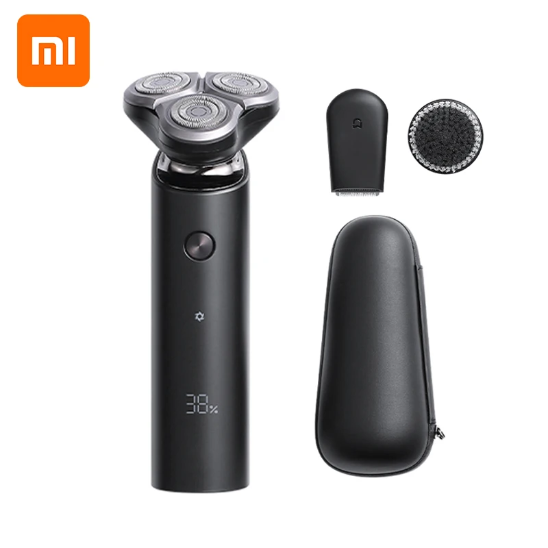 

For Xiaomi Mijia Men Electric Shaver S500C USB Rechargeable Washable Razor 3 in 1 Face Beard Sideburns Cutter Storage Box