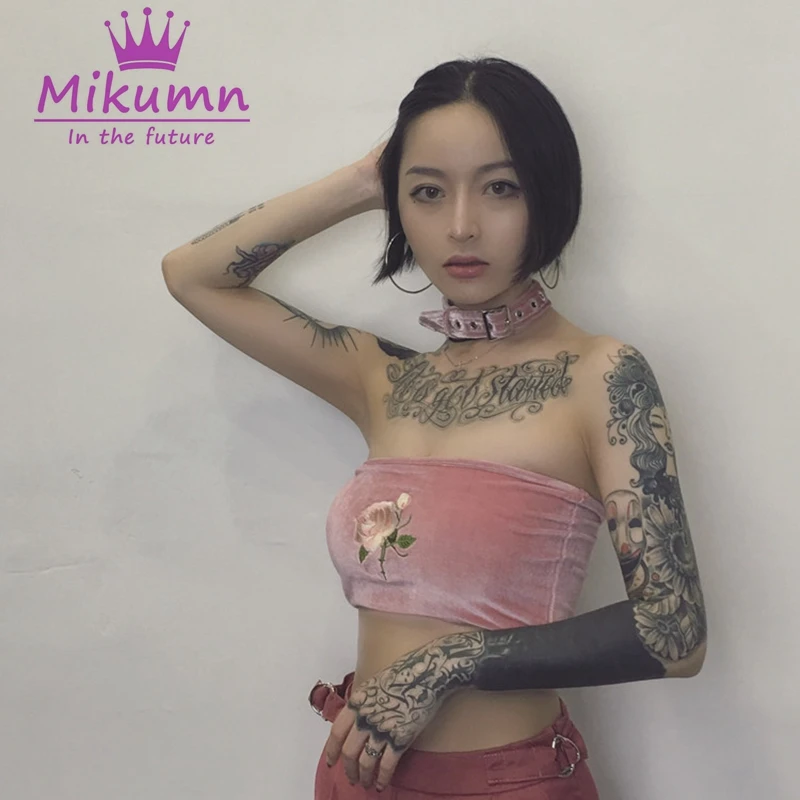 Готический панк Харадзюку многоцветная бархатная квадратная пряжка чокер для женщин Torques ожерелье аксессуары для повседневной одежды