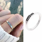 Женское кольцо простой серебристый цвет женское кольцо из сплава однотонное кольцо без узора популярные ювелирные изделия подарок для матери