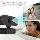 Веб-камера 720P Full HD веб-Камера со встроенным микрофоном разъем USB веб-камера для компьютера Mac для настольных компьютеров и ноутбуков YouTube Skype Win10