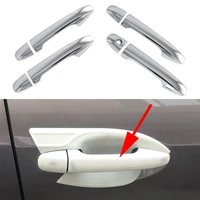 accessories for subaru outback bt 2020 2021 2022 chrome smart key side door handle cover keyhole cup bowl trim