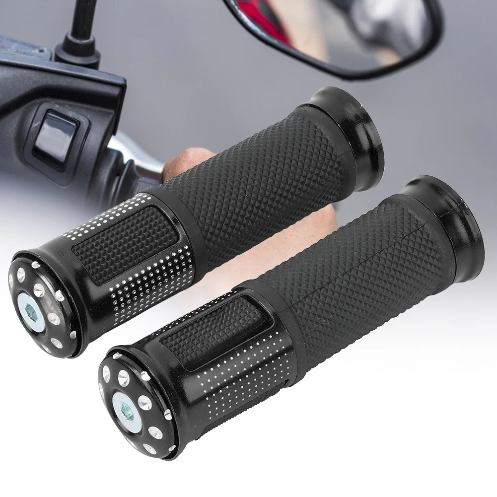 

1 Pair Alloy Anti-skid Motorcycle Handlebar Hand Grips Modification Grip Settle Handle Accessory