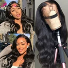 Парик с объемной волной 4x4 13x4, парики на сетке спереди, парики из человеческих волос Remy из Малайзии, волнистые волосы для чернокожих женщин, натуральные волосы, предварительно выщипанные