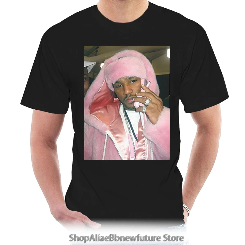 

T Shirt Vintage Cam'Ron Camron Pink Fur Dipset Size S M L Xl 2Xl Basic Models Tee Shirt 0648W