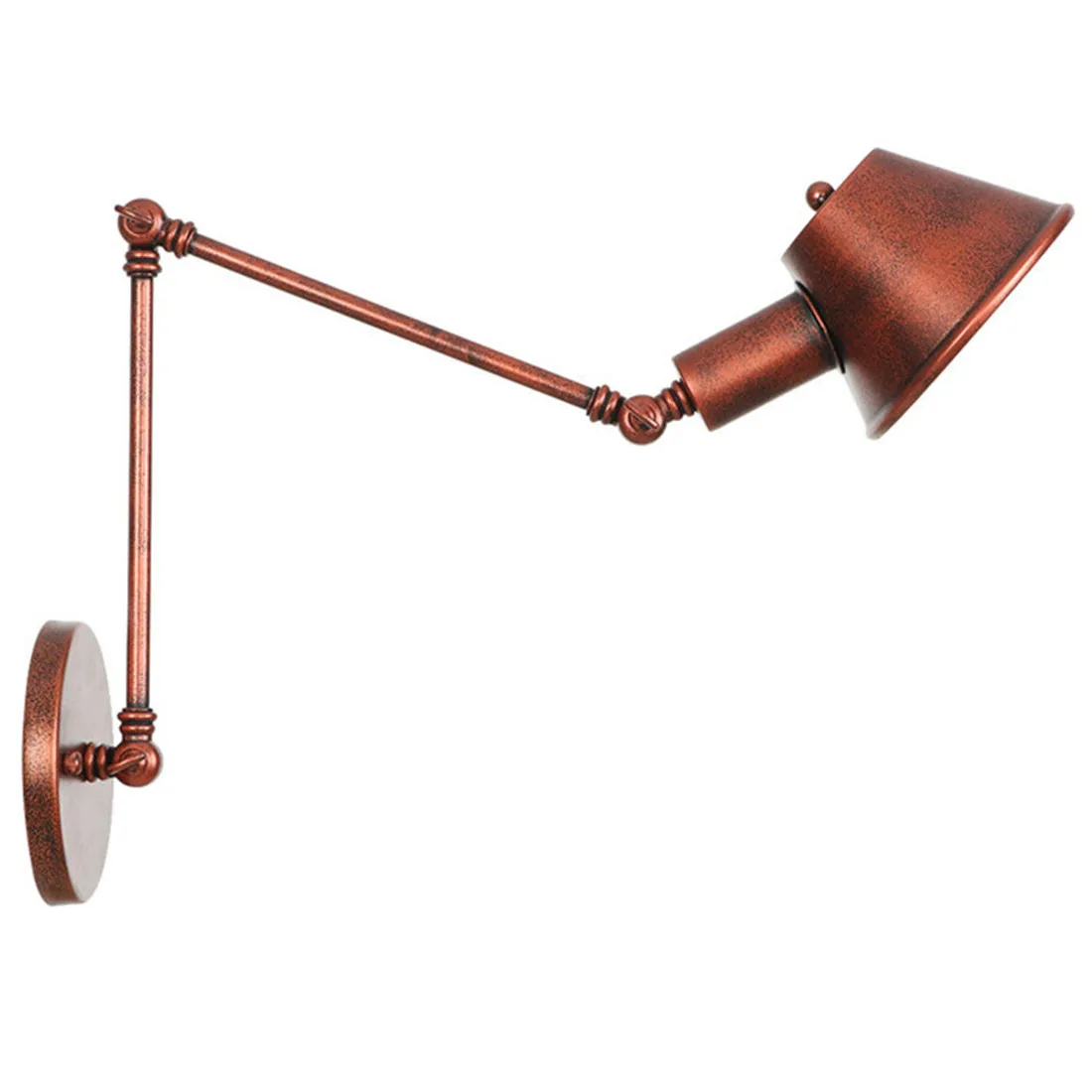 Ретро DIY промышленный поворотный рычаг металлический настенный светильник