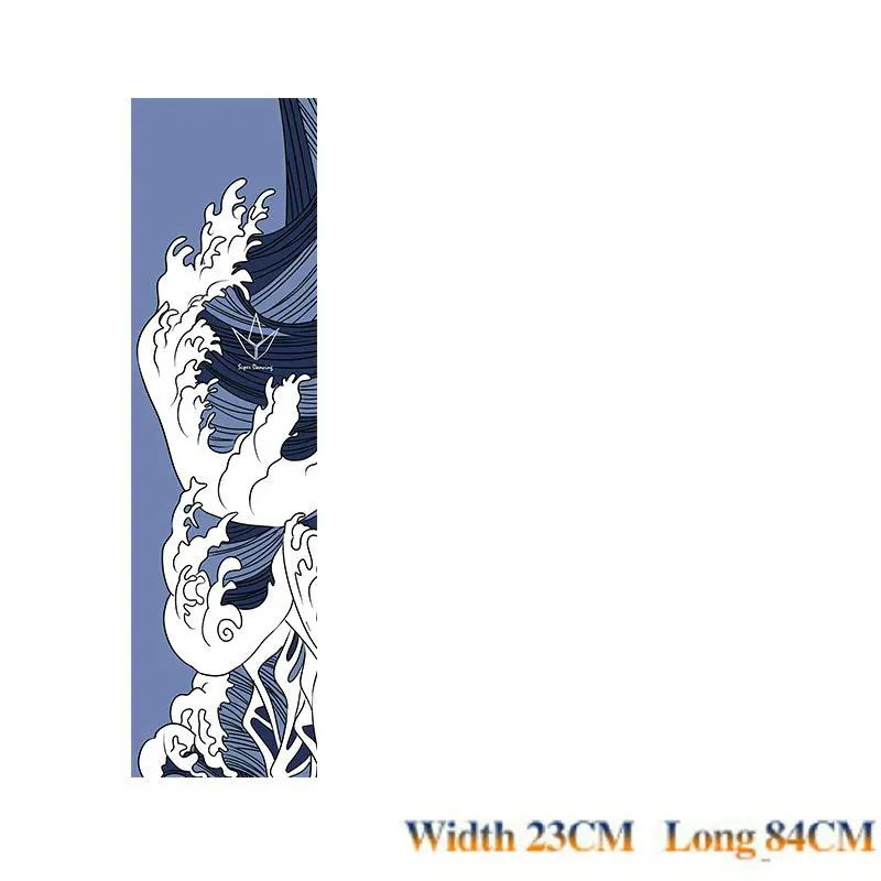 Нейлоновая лента для скейтборда длина 84 см наждачная бумага скутера | Спорт и