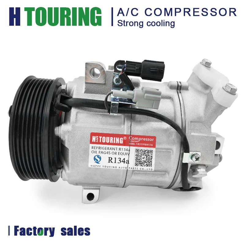 Новый компрессор переменного тока для NISSAN ALTINA Sylphy SENTRA Серена 1 8 2 0 12V 2007-2013 92600ET81B