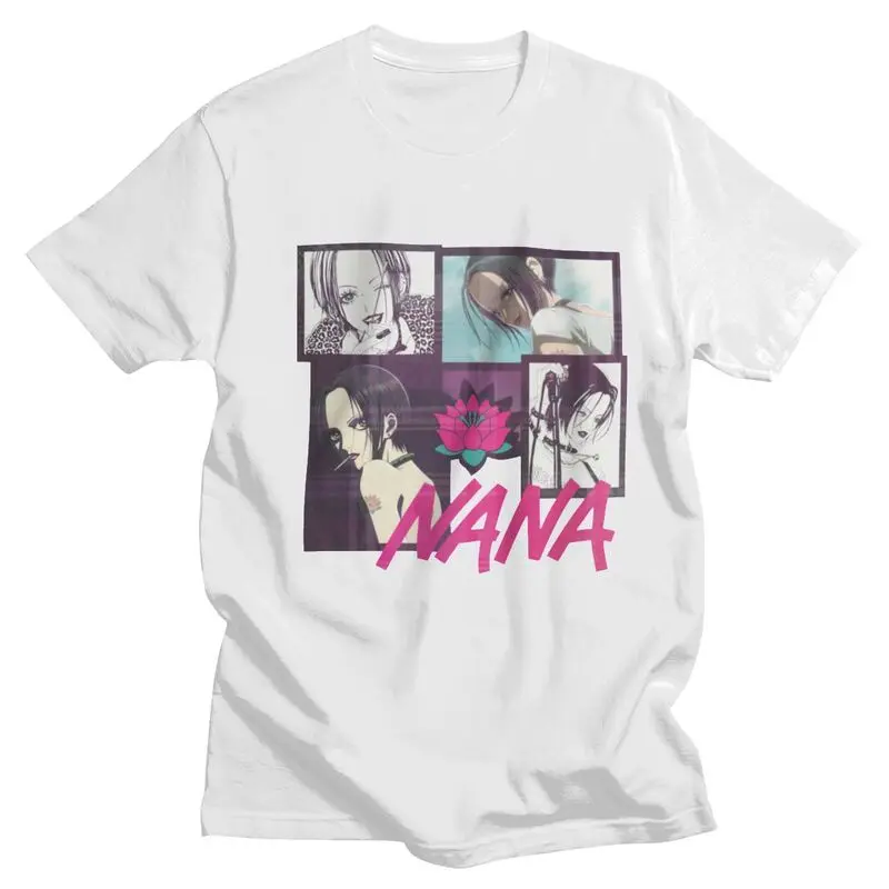 

Футболка мужская с коротким рукавом, модная тенниска из хлопка в японском стиле Харадзюку, с рисунком аниме манги, уличная одежда