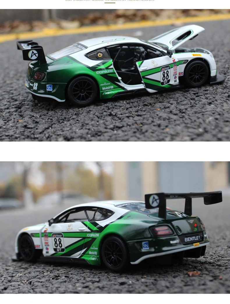 Масштаб 1:24 GT3 модель автомобиля игрушка для детей Рождественский подарок Прямая поставка сплав супер модель автомобиля подлинный коллекционный