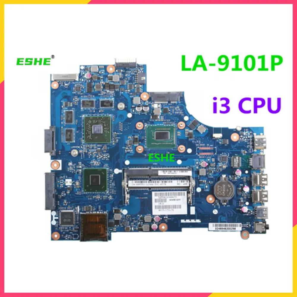 Для DELL Inspiron 15R 3521 5521 Материнская плата ноутбука i3 Процессор DDR3 LA 9101P материнская