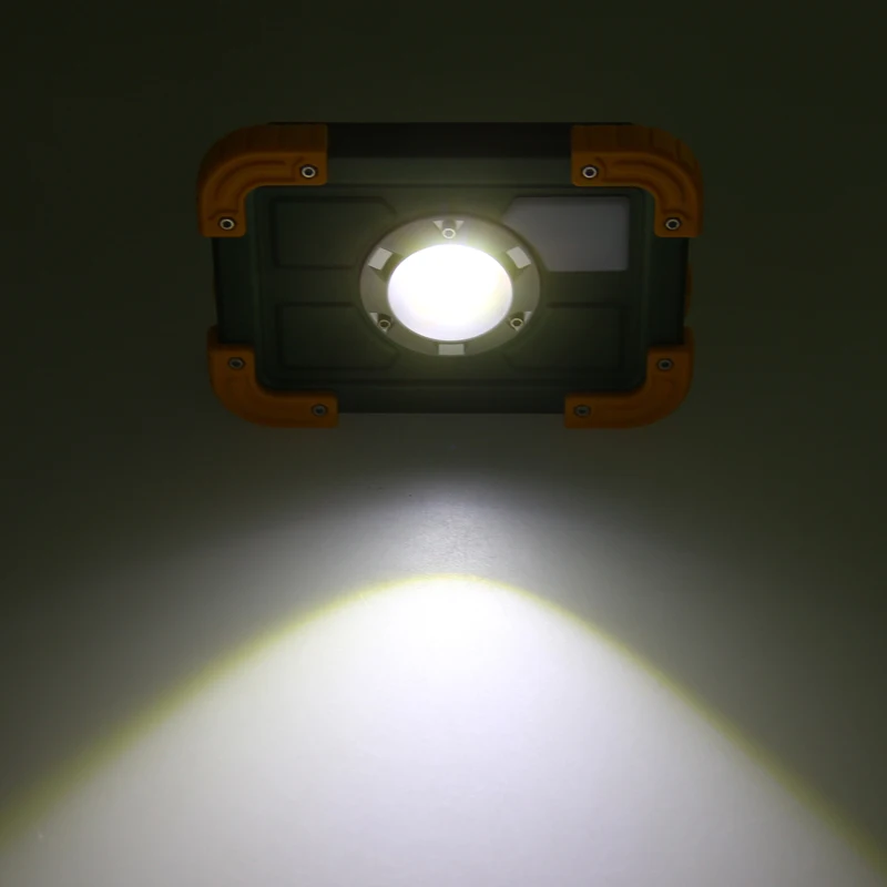 30 Вт Светодиодный точечный светильник Led Verlichting Oplaadbare 4*18650 батарея COB прожекторная лампа для прожектор для охоты и кемпинга