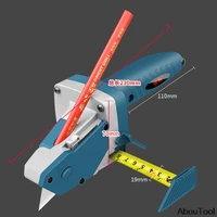 gypsum board cutter scriber plasterboard edger drywall automatic cutting artifact cutter tool scale home woodworking hand tools