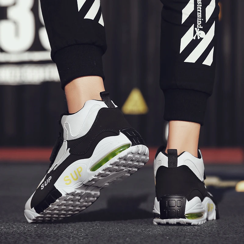 2019 Летняя обувь мужские повседневные пропускающие воздух кроссовки для