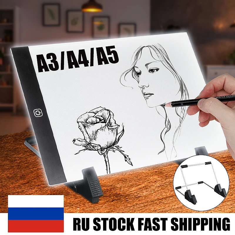 

A3 LED Light Pad Artcraft Tracing Light Box Copy Board Digital Tablets Painting Writing Drawing Tablet Sketching Animation