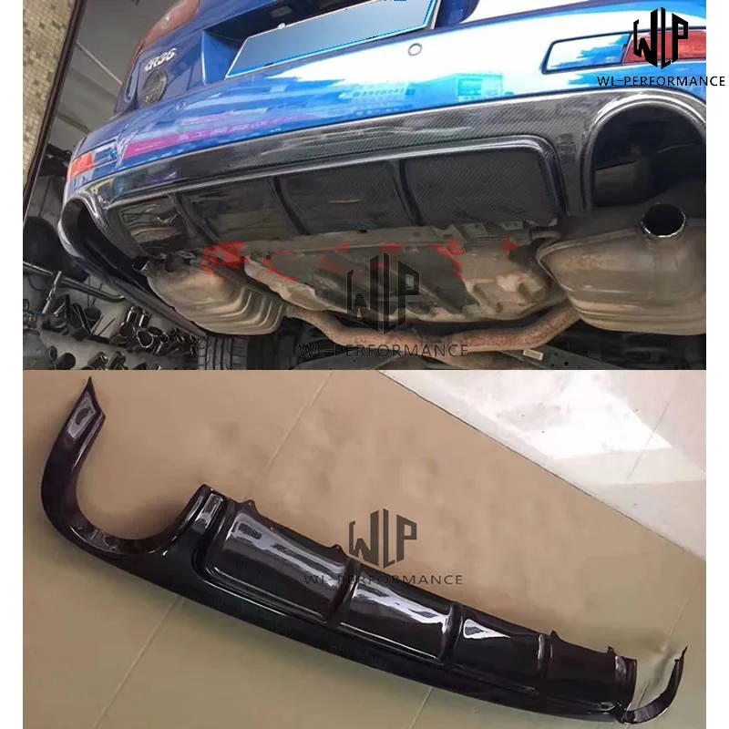 

R36 High Quality Carbon Fiber Rear Bumper Diffuser Rear Lip Car Styling Fit for Volkswagen R36 Car Body Kit 2010-2015