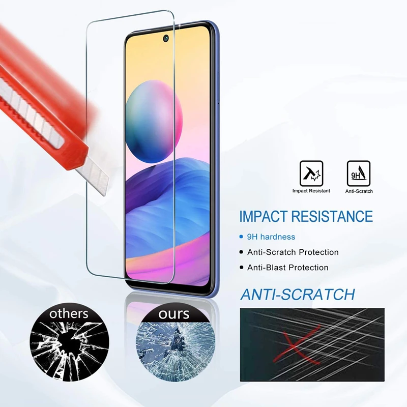 2pcs tempered glass for xiaomi redmi note 10 pro note 10s 10 5g screen protector film for redmi note 10 pro glass free global shipping