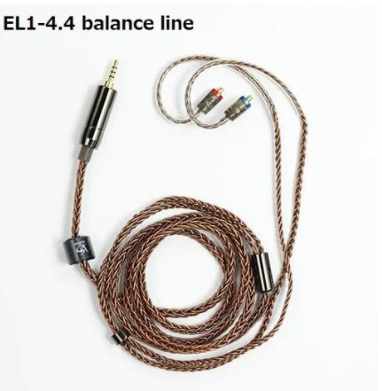 Кабель для наушников Shanling EL1 series Hi Fi обновленный кабель Восьмиядерный очень