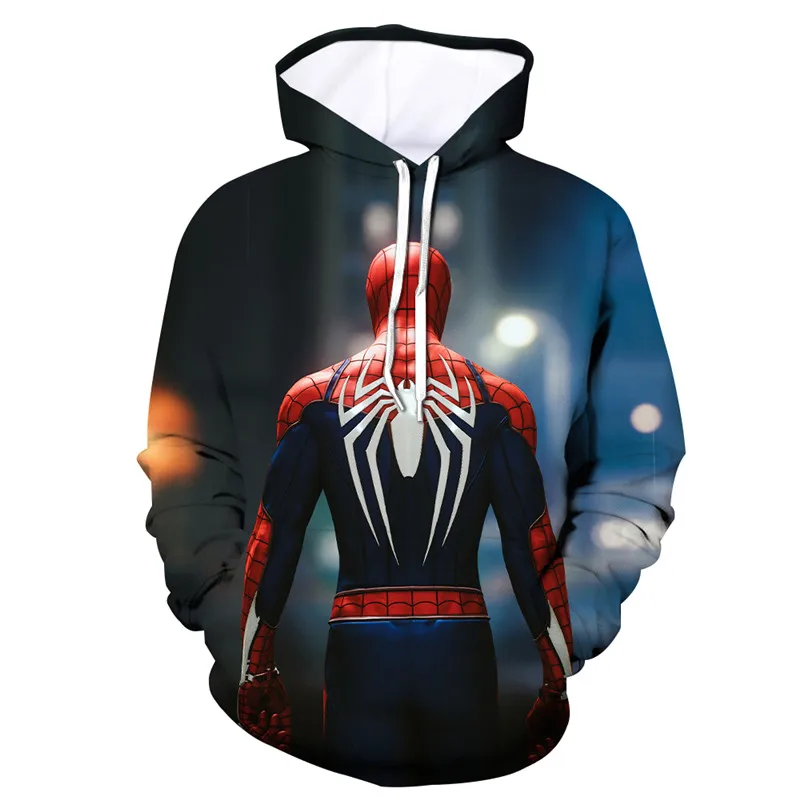 Супергерой Мстители 3 толстовка с символикой Человека-паука Человек-паук Веном