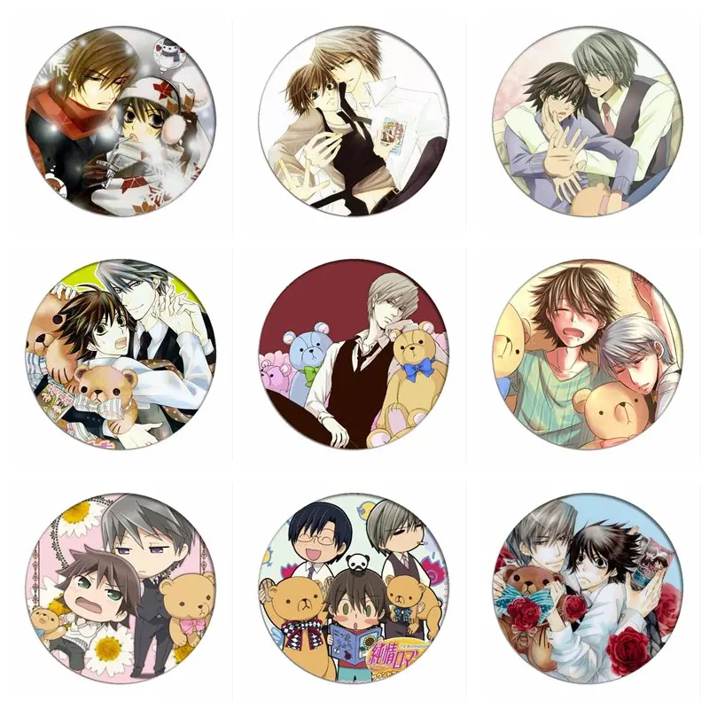 Junjou Romantica Значки для косплея Takahashi Misaki брошь значок Usami Akihiko Коллекция сумок